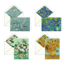 Note Cards - van Gogh Flowers - Box of 16 Cards & Envelopes