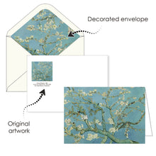 Note Cards - van Gogh Flowers - Box of 16 Cards & Envelopes