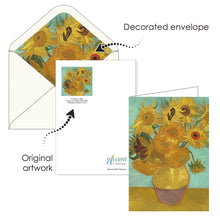 Note Cards - van Gogh Flowers - Box of 16 Cards & Envelopes