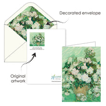 Note Cards - van Gogh Flowers - Box of 16 Cards & Envelopes