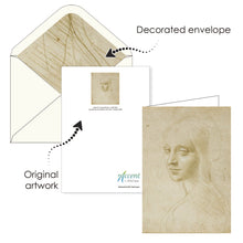 Note Cards - Women of da Vinci - Box of 16 Cards & Envelopes