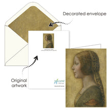 Note Cards - Women of da Vinci - Box of 16 Cards & Envelopes