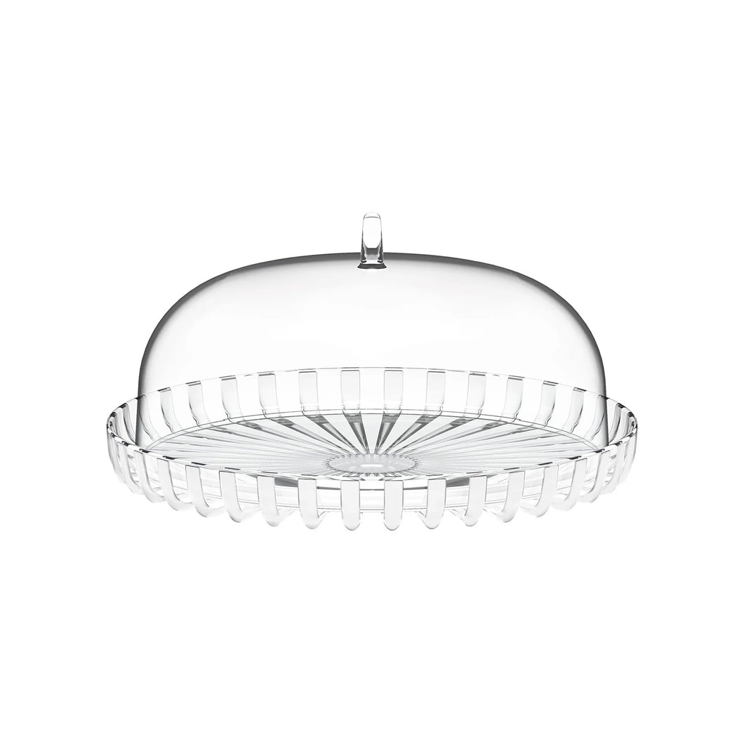 Guzzini Dolcevita Cake Plate with Dome Mother of Pearl
