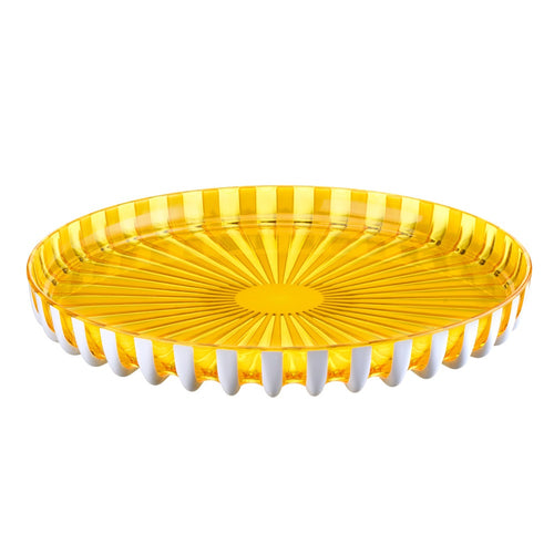 Guzzini Pinup Round Tray Amber