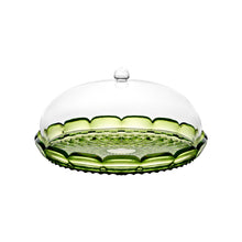 Guzzini Vanity Cake Serving Set with Dome - Water Lily Green