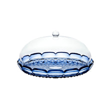 Guzzini Vanity Cake Serving Set with Dome - Denim Blue