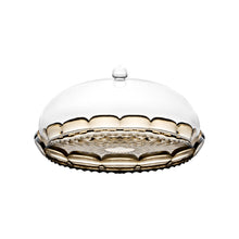 Guzzini Vanity Cake Serving Set with Dome - Smoke