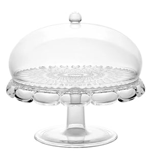 Guzzini Vanity Cake Serving Plate with Dome Air Clear