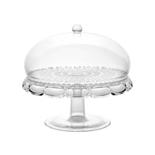 Guzzini Vanity Cake Stand with Dome - Clear