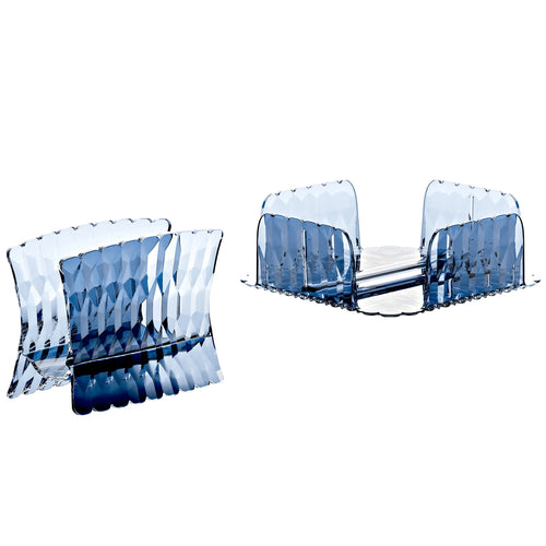 Guzzini Vanity Napkin Holder Denim Blue