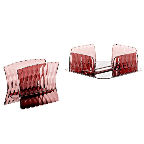 Guzzini Vanity Napkin Holder Mauve