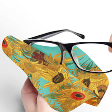 Quality Microfiber Lens Cleaning Cloth - van Gogh Sunflowers