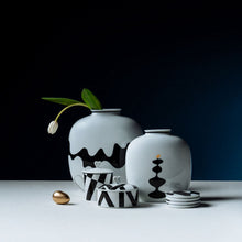 Rosenthal Monochrome Porcelain CoasterS 4 pcs. - official Rosenthal secondary/lifestyle image