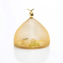 Gold Mesh Domes Set of 2 (1 Each Lg & Sm)