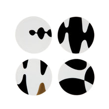 Rosenthal Monochrome Porcelain CoasterS 4 pcs.