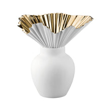 Rosenthal Vase Falda Gold - official Rosenthal product/lifestyle image