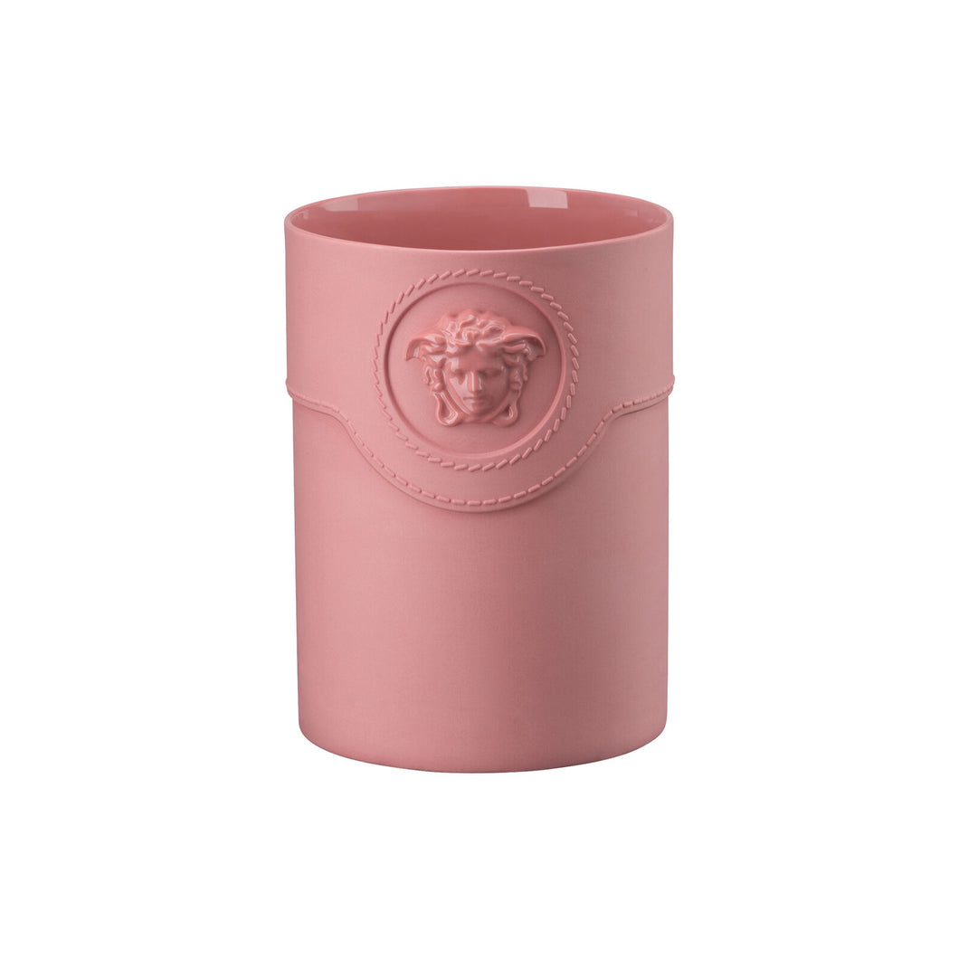 Rosenthal Meets Versace La Medusa Porcelain Vase Pink