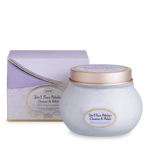 Sabon 2 in 1 Face Polisher Lavender 200ml