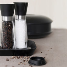 Rosendahl Grand Cru Salt Mill, Black/Steel, H: 8.1"