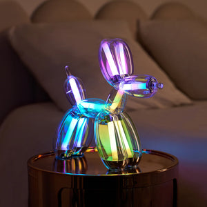 Lexon and Jeff Koons Collaborate to Revolutionize Art with Technology - Balloon Dog Lamp