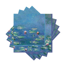 Beverage Napkins - Monet Water Lilies