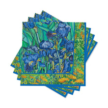 van Gogh Irises Beverage Cocktail Napkins - Pack of 20