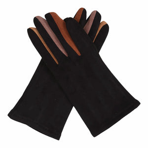 Black & Neutrals Texting Gloves