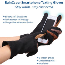 Black & Neutrals Texting Gloves