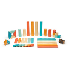 42-Piece Set Magnetic Wooden Blocks