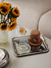 Kosta Boda Viva Coffee Cup and Coaster - Set of 2