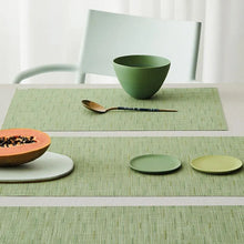 Chilewich Bamboo Spring Green Collection