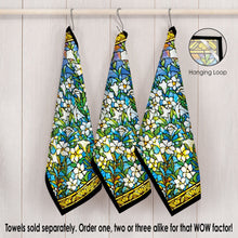 Tiffany Field of Lilies Cotton Tea Towel