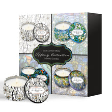 Tiffany Floral Scented Candle Set