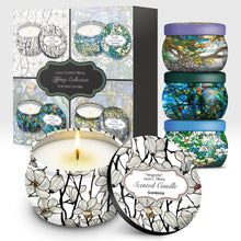 Tiffany Floral Scented Candle Set