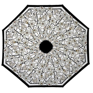 Tiffany Magnolia Folding Travel Umbrella