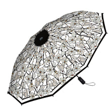 Tiffany Magnolia Folding Travel Umbrella