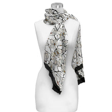 Tiffany Magnolia Silky-soft Polyester Sheer Long Scarf