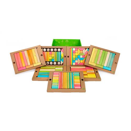 240-Piece Classroom Kit Magnetic Wooden Blocks