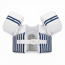 Floating Jackets with Sleeves for Pool or Beach | 1-3 Years | White & Blue