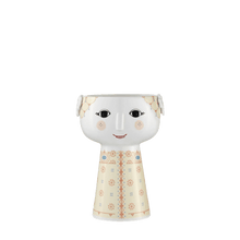 Bjørn Wiinblad Eva Vase, Yellow, H: 5.9"