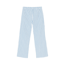 JUNA Barbara Lounge Pants, White /Light Blue