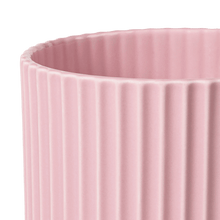 Lyngby Porcelæn Vase, Rose, H: 9.8"