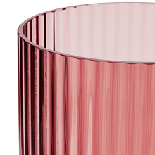 Lyngby Porcelæn Vase, Burgundy