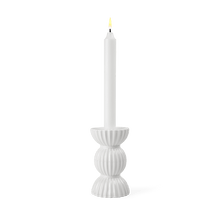 Lyngby Porcelæn Tura Candleholder, H: 4.9"