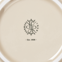 Lyngby Porcelæn Rhombe Earth Bowl, Marble, Ø: 8.7"