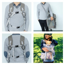 Mr. Peanut's Vancouver Series Backpack Pet Carrier for Smaller Cats and Dogs