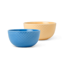 Lyngby Porcelæn Rhombe Color Bowl, Ø: 5.1"