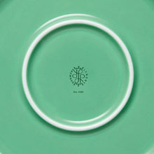 Lyngby Porcelæn Rhombe Color Serving Bowl, Green, Ø: 11.3"