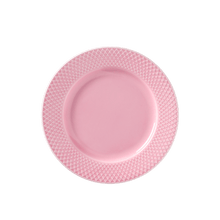 Lyngby Porcelæn Rhombe Color Lunch Plate, Ø: 8.3"