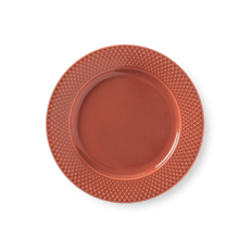 Lyngby Porcelæn Rhombe Color Lunch Plate, Ø: 9.1"